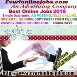 Home Based Computer Typing job, Home Based Data Entry Operat